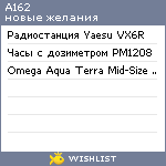 My Wishlist - a162