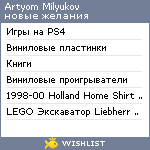 My Wishlist - a168249b