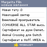 My Wishlist - a51369ac