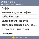 My Wishlist - a7b91aa3