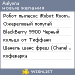 My Wishlist - aalyona