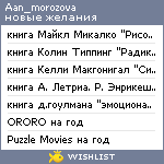 My Wishlist - aan_morozova