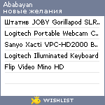 My Wishlist - ababayan