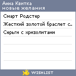 My Wishlist - abd3dd96