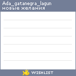 My Wishlist - ada_gatanegra_lagun