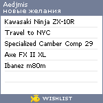 My Wishlist - aedjmis