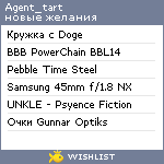 My Wishlist - agent_tart