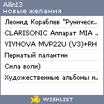 My Wishlist - ailin13