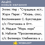 My Wishlist - ainalith