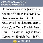 My Wishlist - akostomarova4342