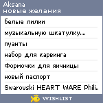 My Wishlist - aksana_19