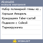 My Wishlist - aksinia116