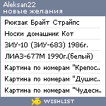 My Wishlist - aleksan22