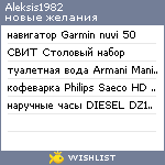 My Wishlist - aleksis1982