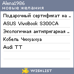 My Wishlist - alena1986