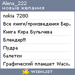 My Wishlist - alena_222