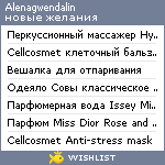 My Wishlist - alenagwendalin