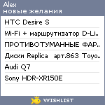 My Wishlist - alex_ivanov