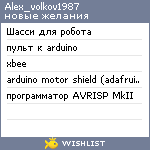 My Wishlist - alex_volkov1987