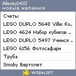 My Wishlist - alexey1410