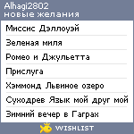 My Wishlist - alhagi2802