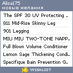 My Wishlist - alisa175