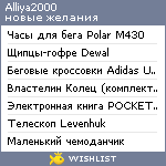 My Wishlist - alliya2000