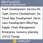 My Wishlist - allsoftgo2022