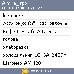 My Wishlist - almira_spb