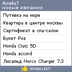 My Wishlist - amelia7