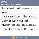 My Wishlist - amur