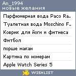 My Wishlist - an_1994