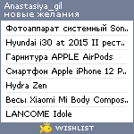 My Wishlist - anastasiya_gil