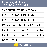 My Wishlist - anastasyakolbina