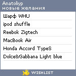 My Wishlist - anatoliyp