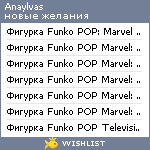 My Wishlist - anaylvas