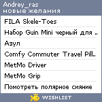 My Wishlist - andrey_ras