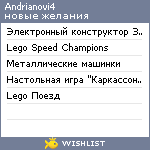 My Wishlist - andrianovi4