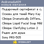 My Wishlist - andromeda409