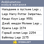 My Wishlist - andykuznetsov