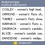 My Wishlist - andymorrigan