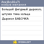 My Wishlist - anejibcuhka71