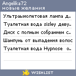 My Wishlist - angelika72