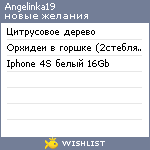 My Wishlist - angelinka19