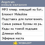 My Wishlist - angstram