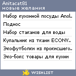 My Wishlist - anitacat81