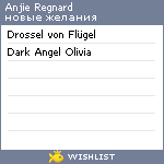 My Wishlist - anjie_regnard