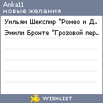 My Wishlist - anka11