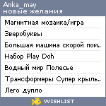 My Wishlist - anka_may