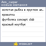 My Wishlist - ann_casper